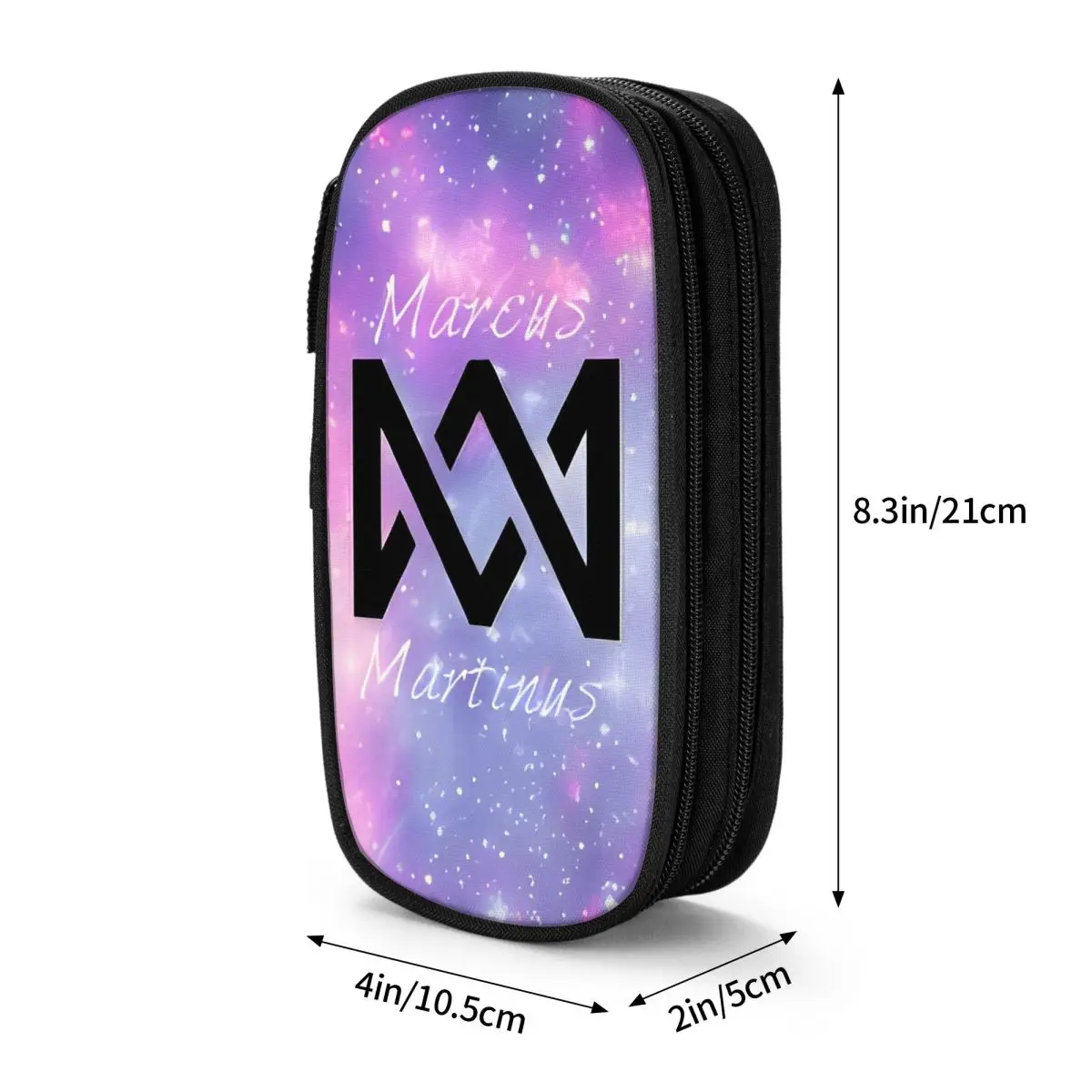 مقلمة ريترو ماركوس ومارتينوس توين بويز حقيبة أقلام رصاص مم سنجر مدرسة مقلمة صبي فتاة قماش الرسم اللوازم المدرسية