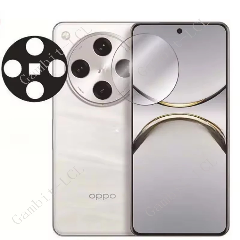 Objectif de caméra HD 3D 9H pour OPPO Find X8 Pro, verre trempé sur FindX8Pro FindX8 X8Pro, Film de protection d'écran arrière