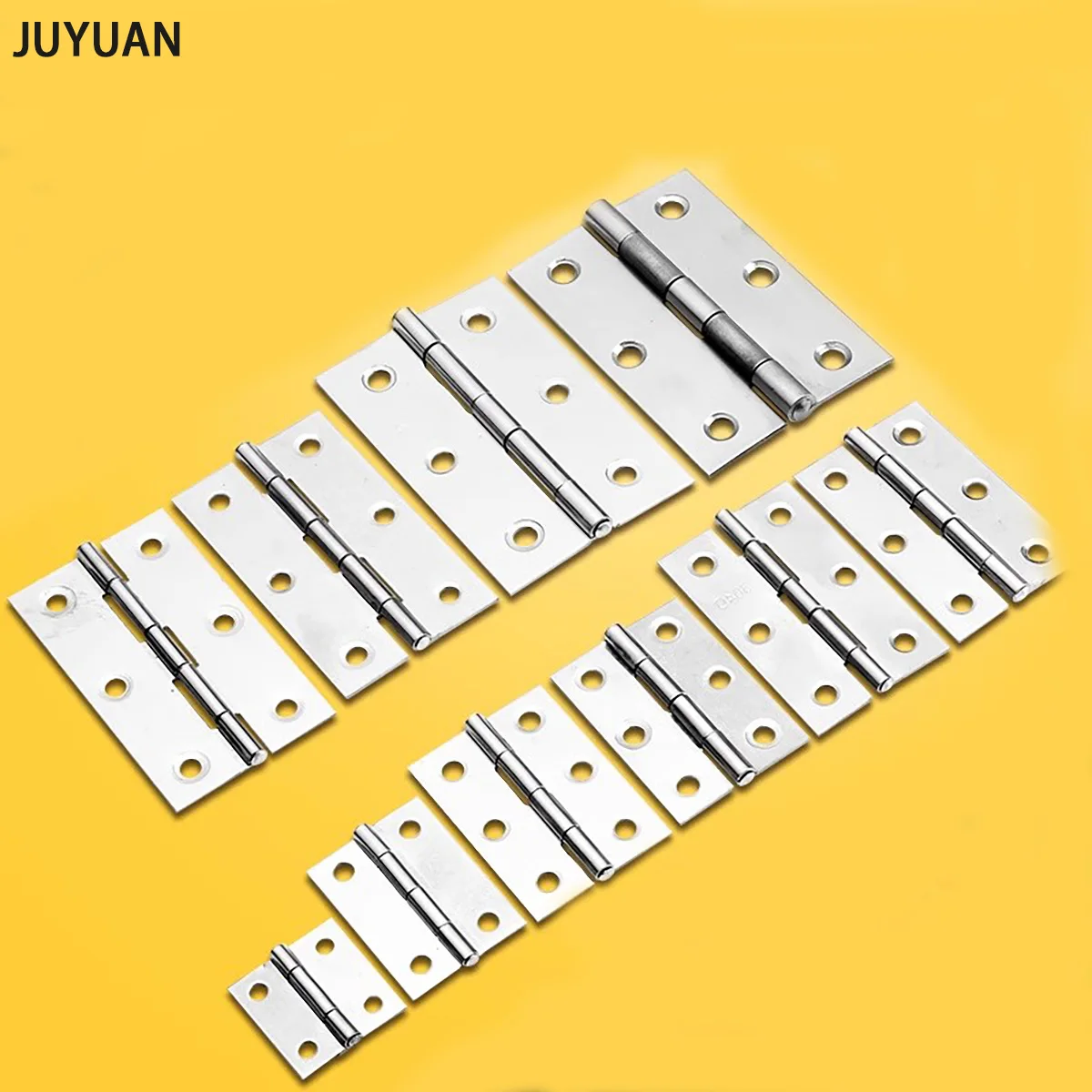 Picture 3: Stainless Steel Mini Hinged Door Connector Furniture Universal Drawer Cabinet Accessories/Hinged Home Door Hardware Accessories