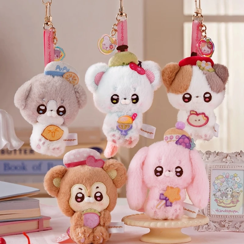 

Подлинная 10 см кукла Handspupu, плюшевая игрушка, подвесная кукла, милая плюшевая кукла, подвесные украшения, сумка, подвесная девушка, подарок друзьям