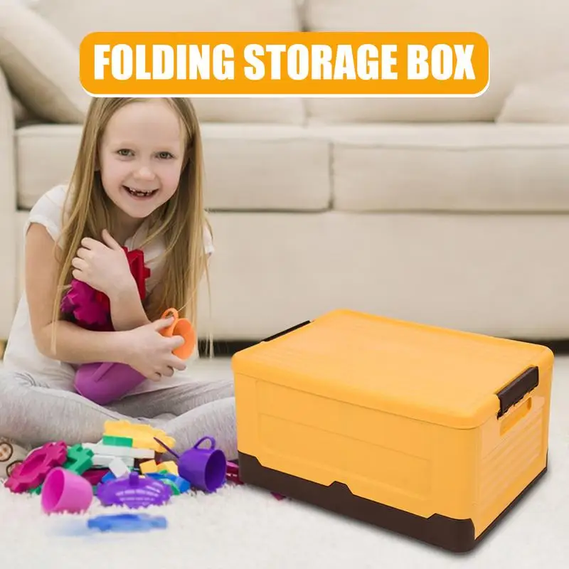 

Stackable Storage Bins Folding Stackable Storage Crates Large Toy Organizer Storage Cubes Home And Garage Organization And