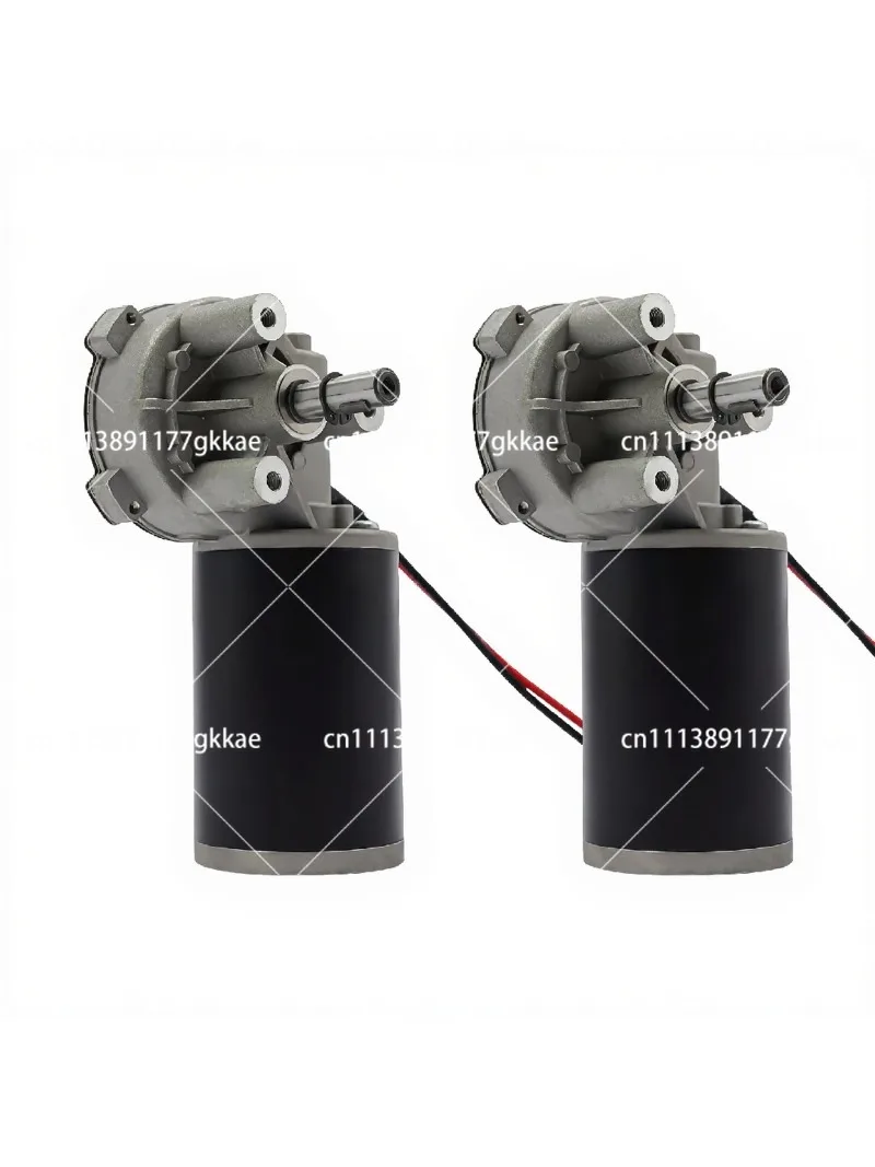 60W 12V/24V DC Geared Motor Electric Gear Motor for Industrial Packaging Printing Textile Machinery