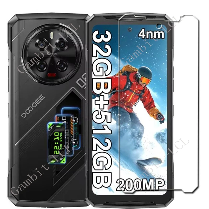 2-5 sztuk 9H oryginalne szkło hartowane dla Doogee V40 Pro 6.78 "DoogeeV40Pro DoogeeV40 V40Pro folia zabezpieczająca ekran — zdjęcie 3