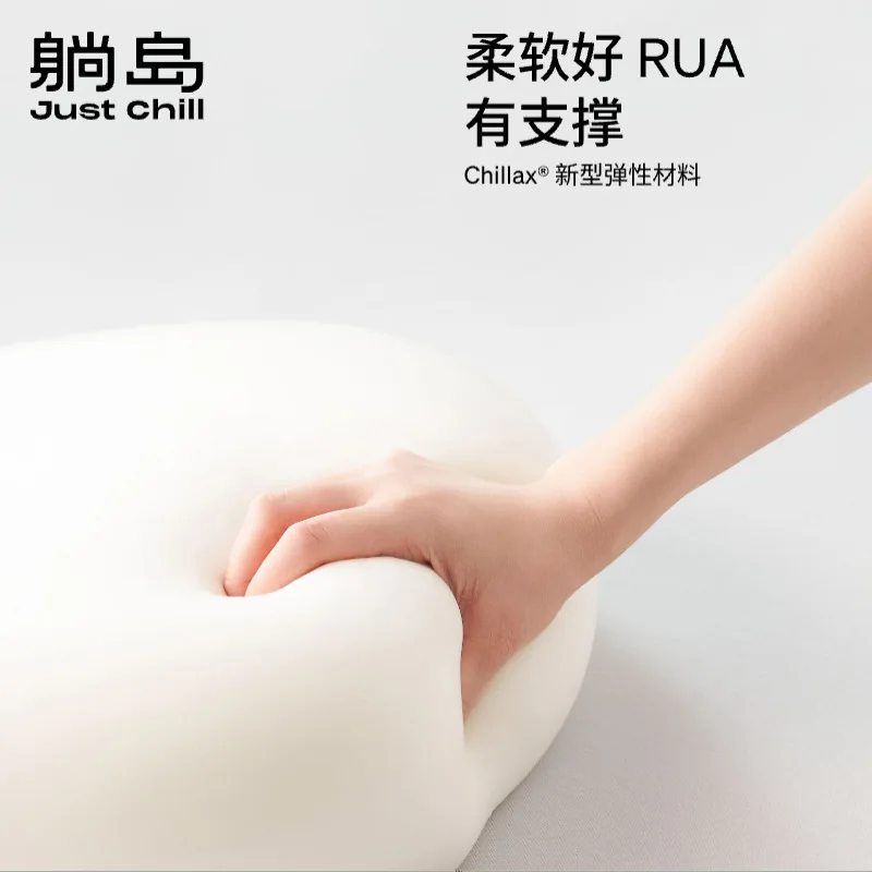 Tao Island Full Sleeping Position Memory Foam Pillow with Zoned Design for Side Sleeping Soft Rebound Core Breathable Sleep