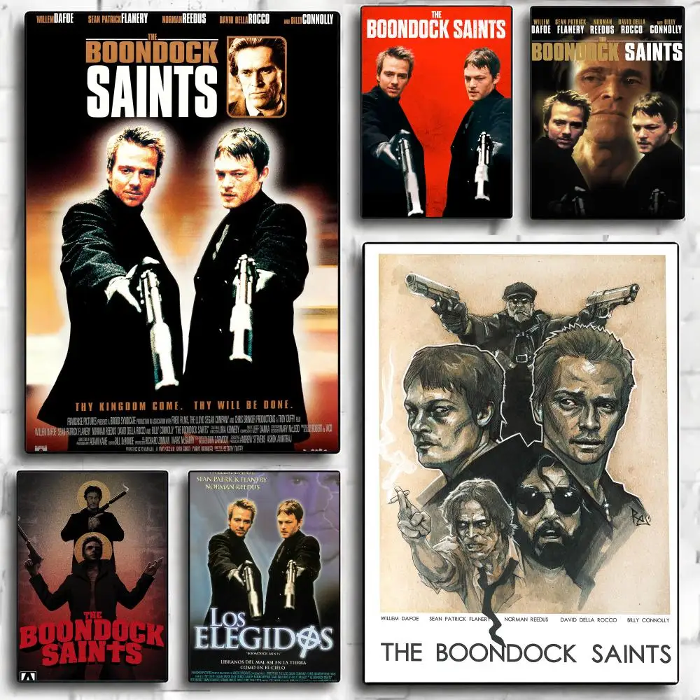 classic movie T-The Boondock Saints 1999-S Painting Calligraphy Nature Inspired Artwork for Living Room  Home Decoration