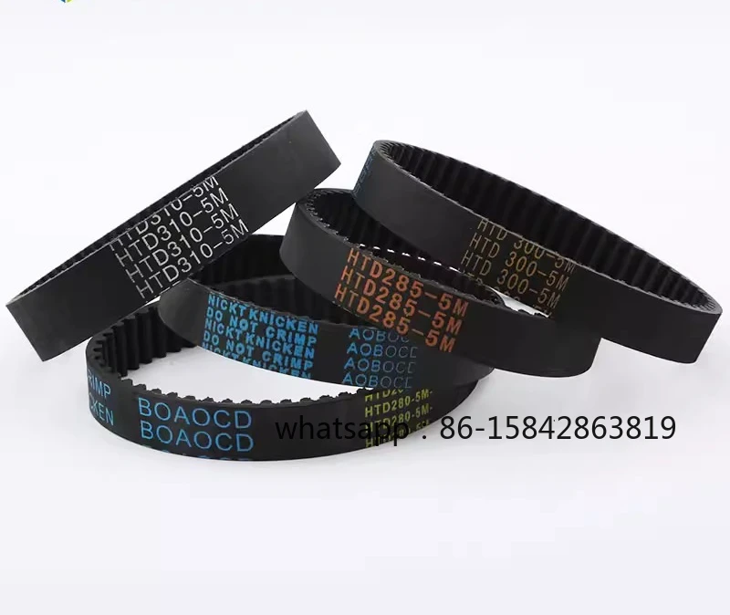 Belt, Timing Belt Woodworking Engraving Machine Racking Machine HTD285310550575-5M Drive Belt Accessories Two Sets