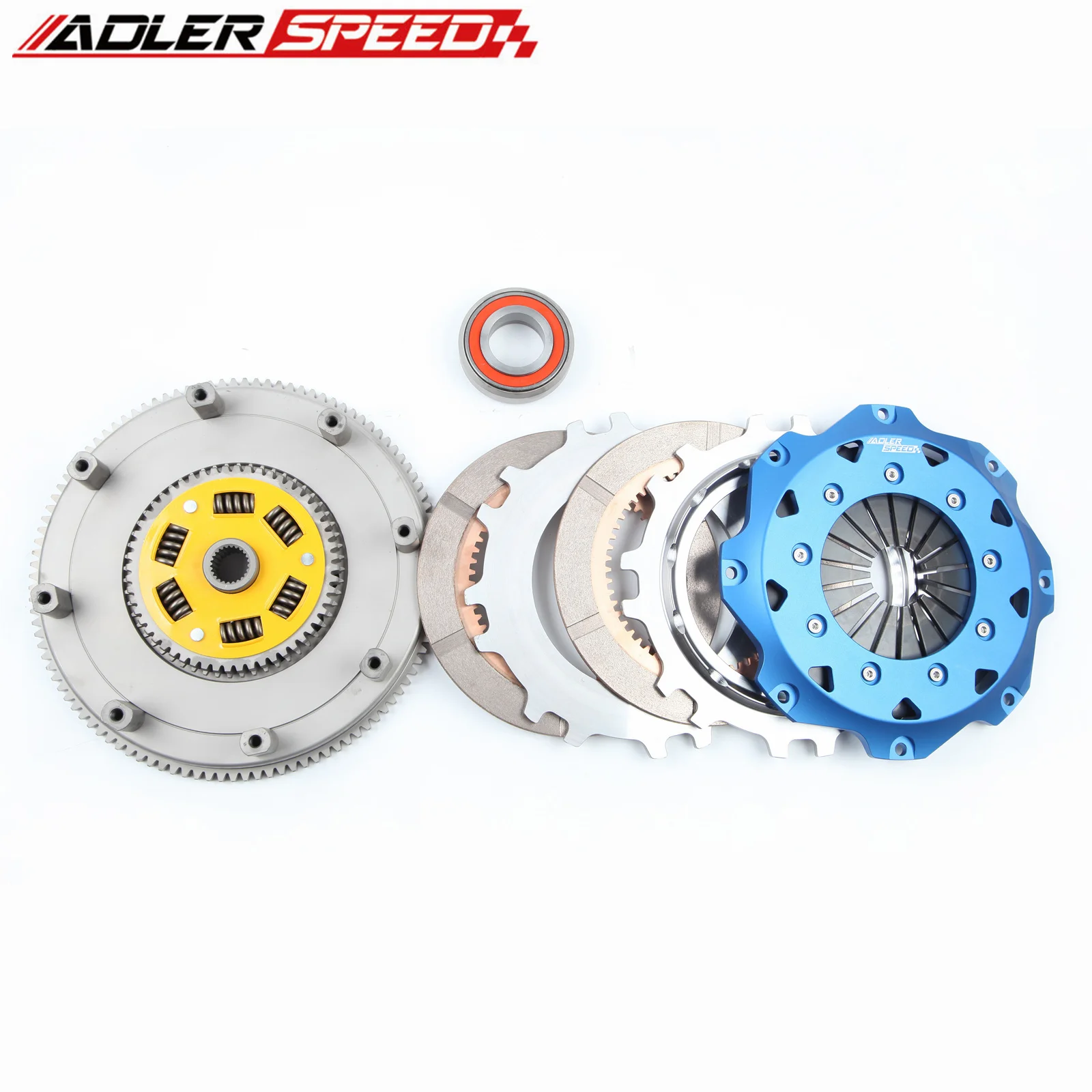 215mm 8.5"/7.25" 185mmClutch For Nissan 240SX Silvia S13 S14 S15 2.0L SR20DET 6-speed Race/Sprung Clutch Single/Twin/Triple Disc
