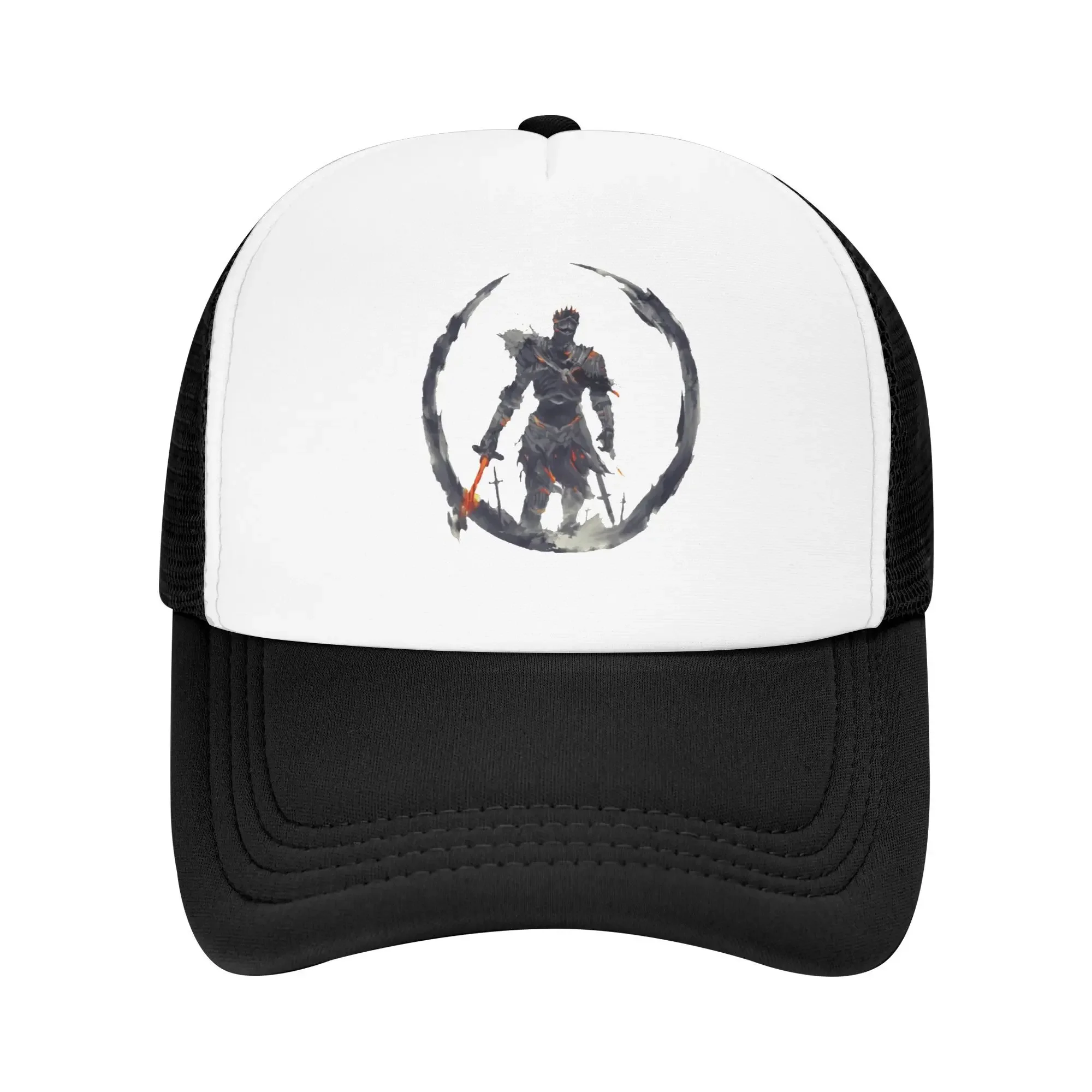 Dark Souls of Cinder Pool Party – casquette de Baseball en maille pour hommes et adultes, chapeaux de plage pour papa, casquette à visière