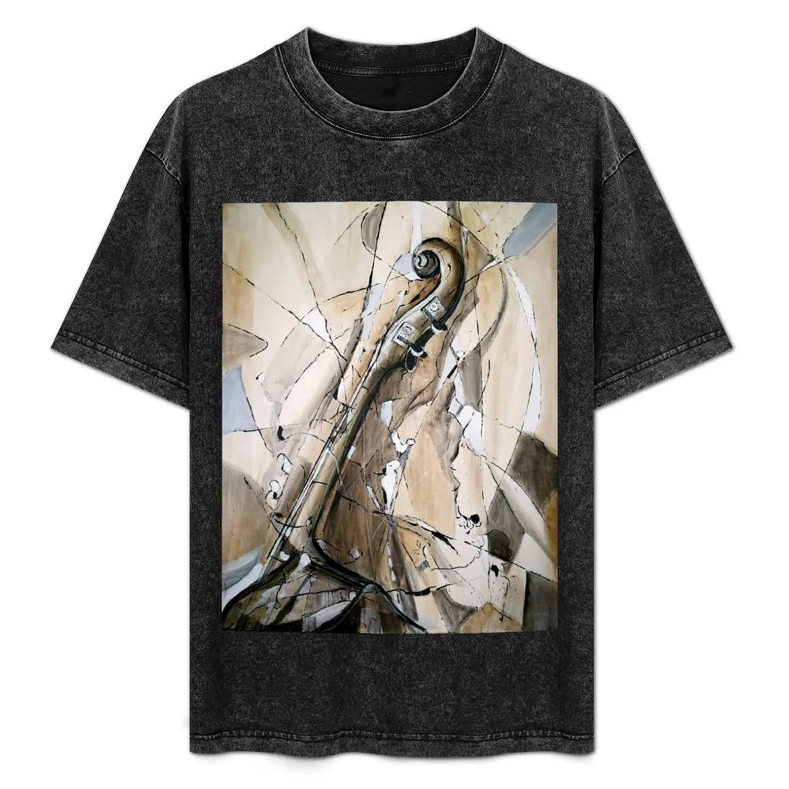 

Upright Bass Jazz T-Shirt Thanksgiving Casual Tee