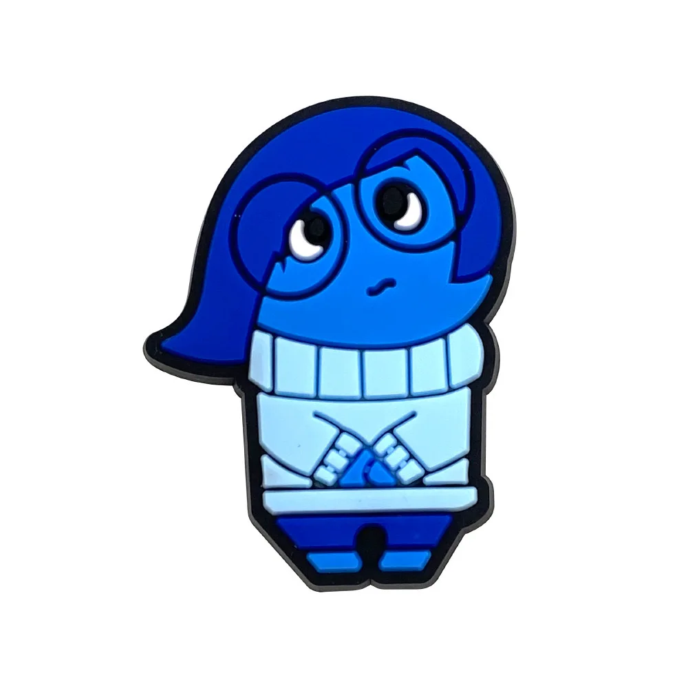 ディズニー 1-20個入り インサイド・ヘッド シューズチャームミックス 卸売 サン スターフィッシュ PVCデコレーション サンダルシューズ 取り外し可能 防水 クリスマスギフト