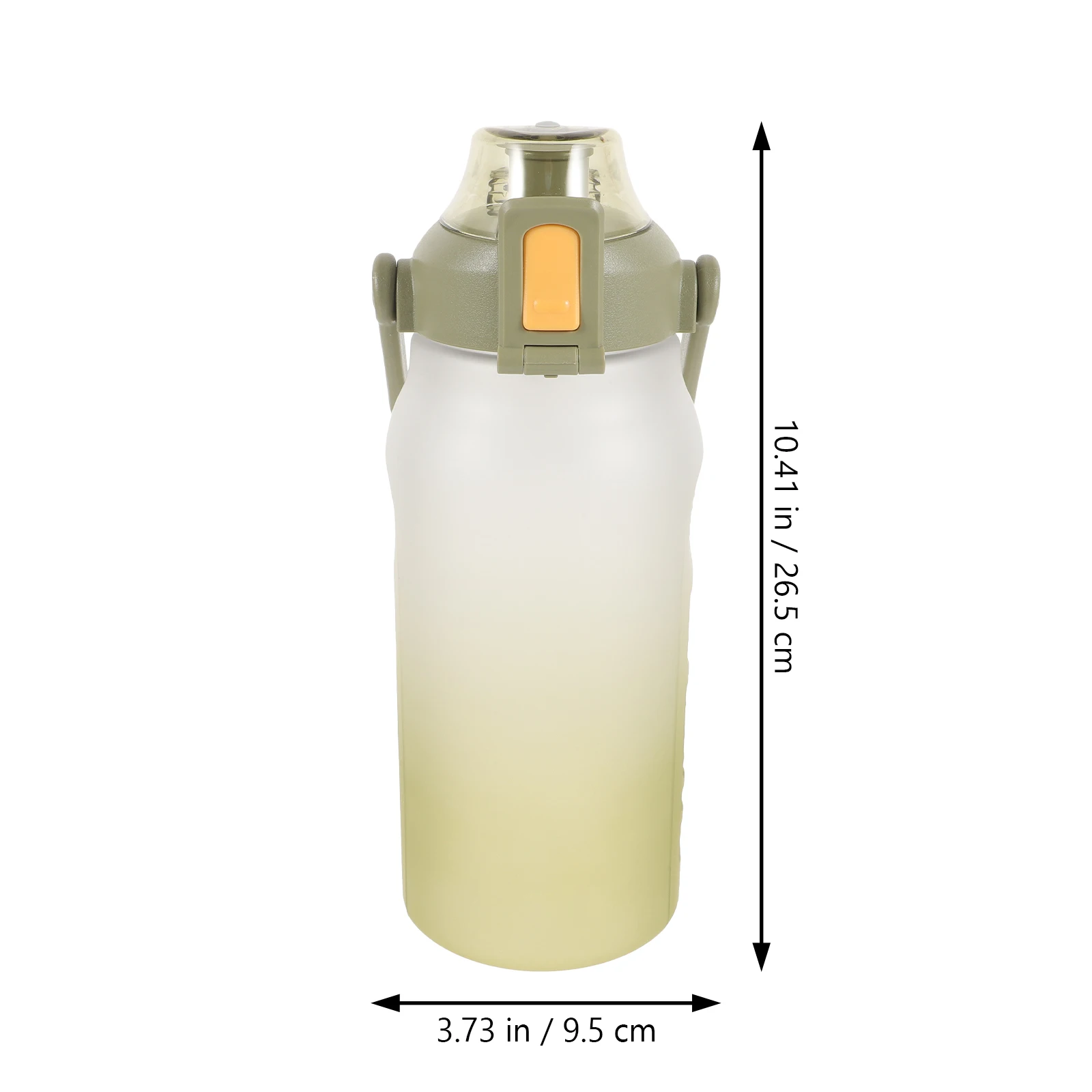 

Large Capacity Water Bottle For Gym Outdoor Sports Leak-Proof Portable Fitness Jug Reusable Running Cup Gradient Design Workout