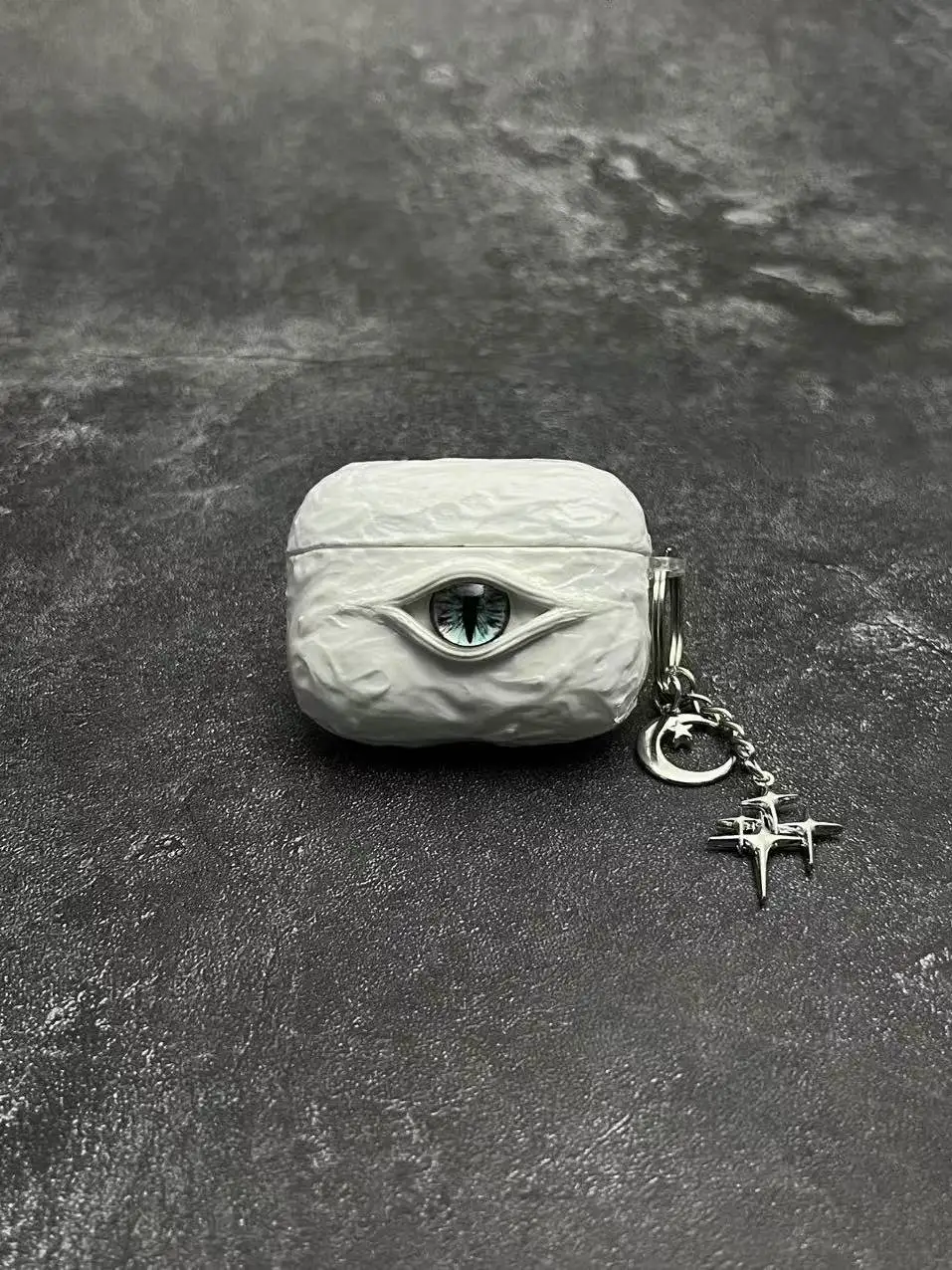 The Third Eye Cthulhu Geometric Earphone Case For AirPods 4 Luminous Hand-made Earphone Protective Case Pc Accessories Gifts