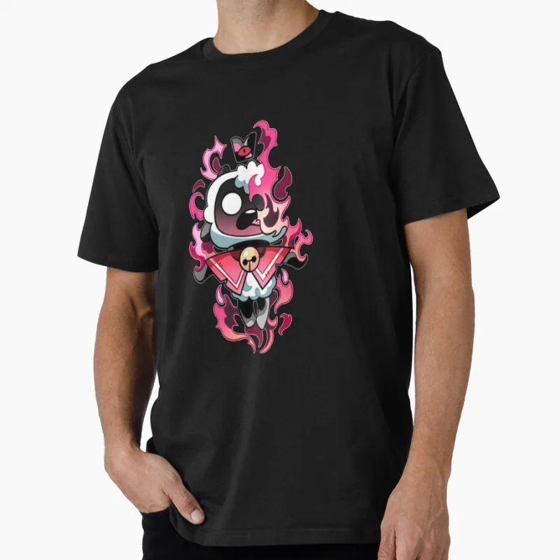 Cult of the Lamb Themed 0428 Horror game Gift T-Shirt for gamer 100% Cotton Short-Sleeve Unisex Tee All Size Tops S–6XL