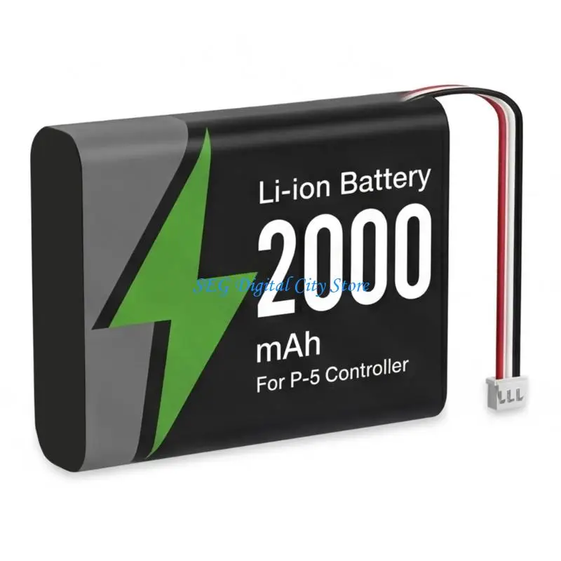 U75B 2000mAh Replacement Battery With Screwdriver Easy Replacement for Game Console Controller Accessories