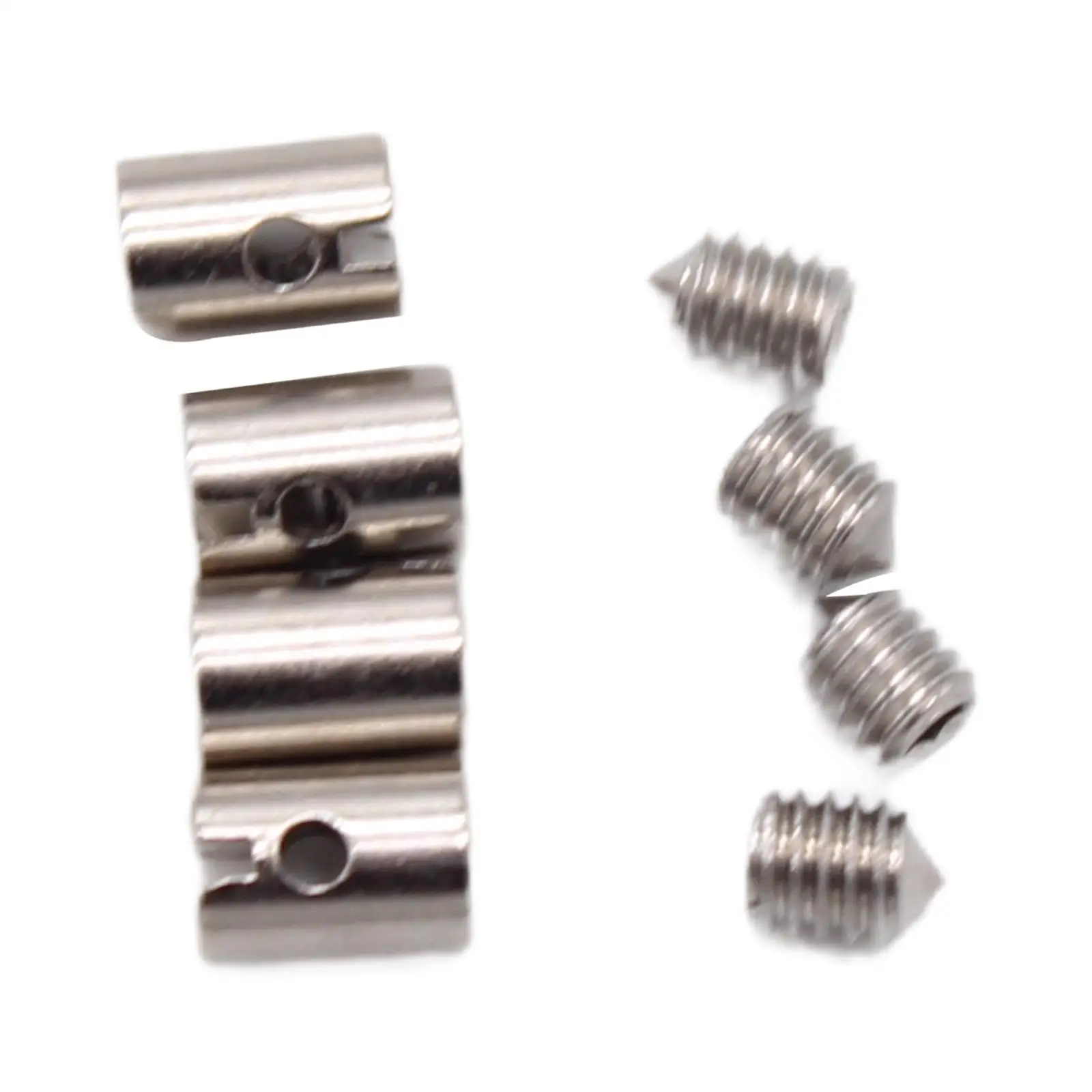 

4 Set Throttle Cable Ends Sturdy Multifunctional Metal Accessories Professional Throttle Cable Repair Kit for Mower Scooter