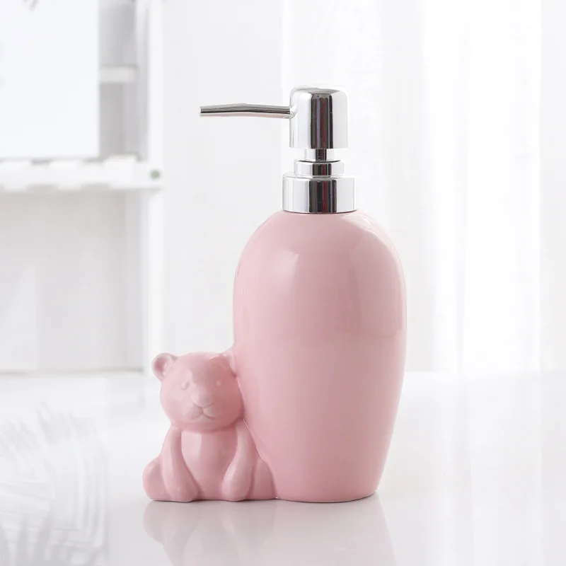 

Ceramic Bottle Liquid Soap Dispenser Home Mermaid Hand Sanitizer Storage Lotion Pressempty Bottle Refillable Empty Container
