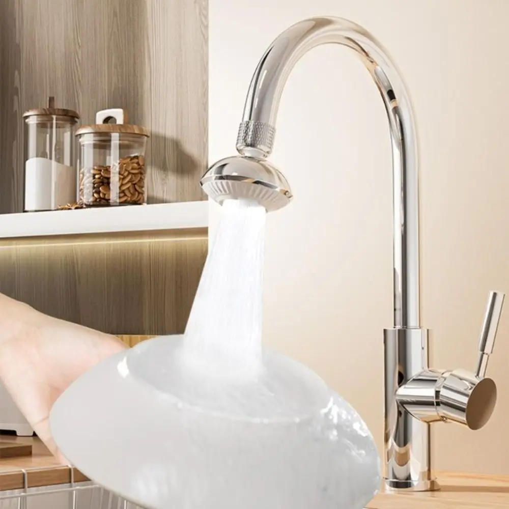 

High Pressure Faucet Aerator Universal Fit Simple Nozzle Anti Splash Aerator Not Clogging ABS Material Pressure Aerator