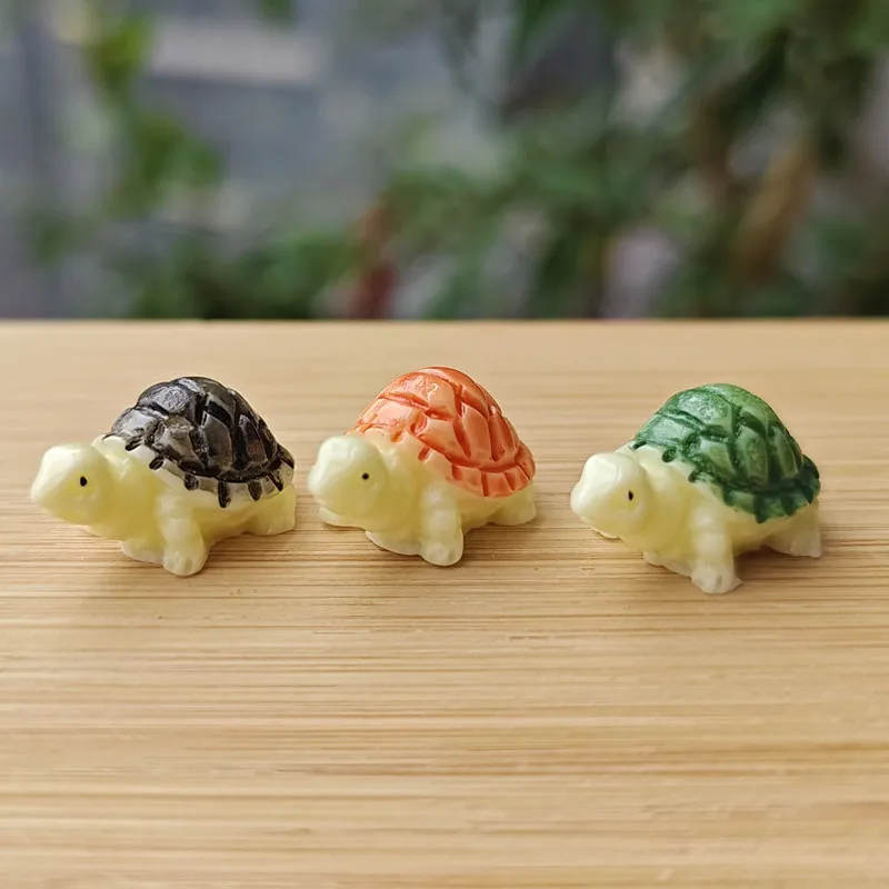 Mini tortoise ornament Micro Landscape Design Turtle Figurine Miniatures Home Decoration