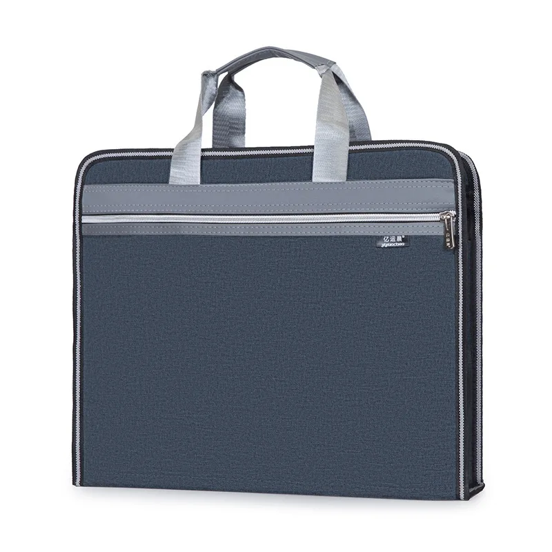 เอกสารกระเป๋าสําหรับชายธุรกิจ Oxford อย่างเป็นทางการ Conference วัสดุกระเป๋าหนังผู้หญิงกระเป๋าแล็ปท็อป Bolso Marca Lujo Sac