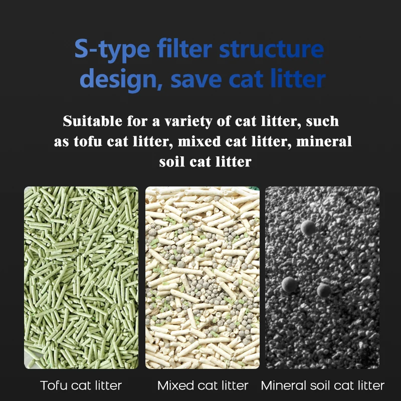 Self-Cleaning Cat  Box 8L Large Capacity Automatic Cats Toilet WIFI App Control Smart Auto Cleaning Cat  Box