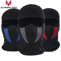 Motorcycle Balaclava Summer Breathable Ice Silk Full Face Mask Men Women Windproof  Motobike Cycling Sports Scarf Headgear