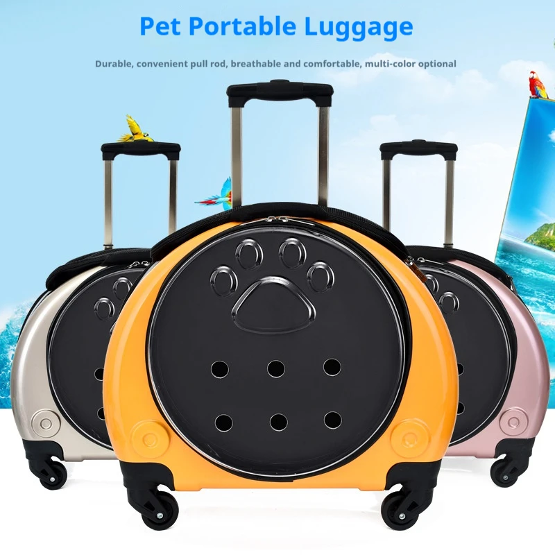 

Pet Trolley Case, Cat Bag, Pet Backpack, Go Out, High-quality Materials, Light and Breathable, Pet Carrying Supplies