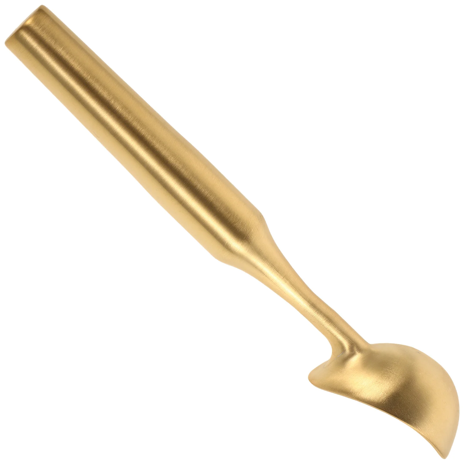 

Gold Ice Cream Scoop Stainless Steel Nonstick Anti Freeze Long Handle Icecream Scooper Melon Baller Cookie Dough Scoop