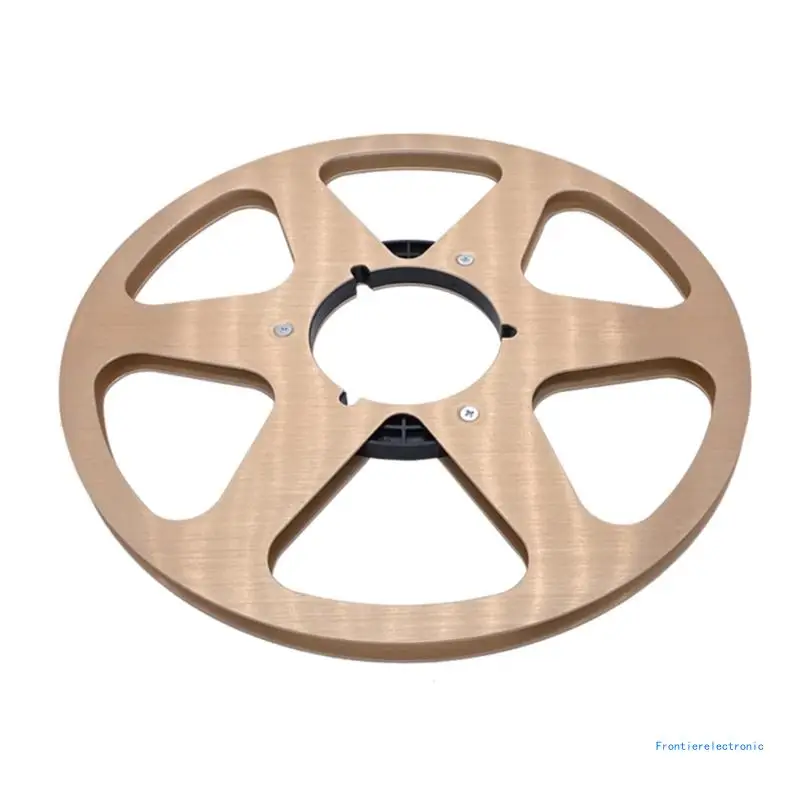 New 1/4 10 Inch Empty Tape Reel Nab Hub Reel-To-Reel Recorders Accessory Empty Aluminum Disc Opening Machine Parts DropShipping