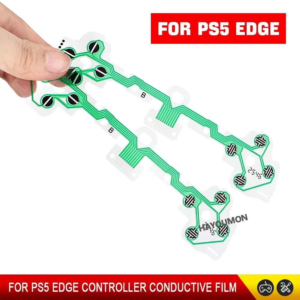 10/20/50 Stück Ersatz-Leitfolie für PS5 Edge Controller Tastatur Flexkabel Tastenband Leiterplatte Gaming-Zubehör