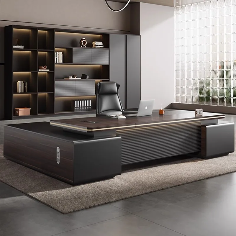 

Современный органайзер, рабочий стол, деревянный органайзер для хранения вещей, рабочий стол, угловой игровой стол Mesa Escriotorio, офисный стол