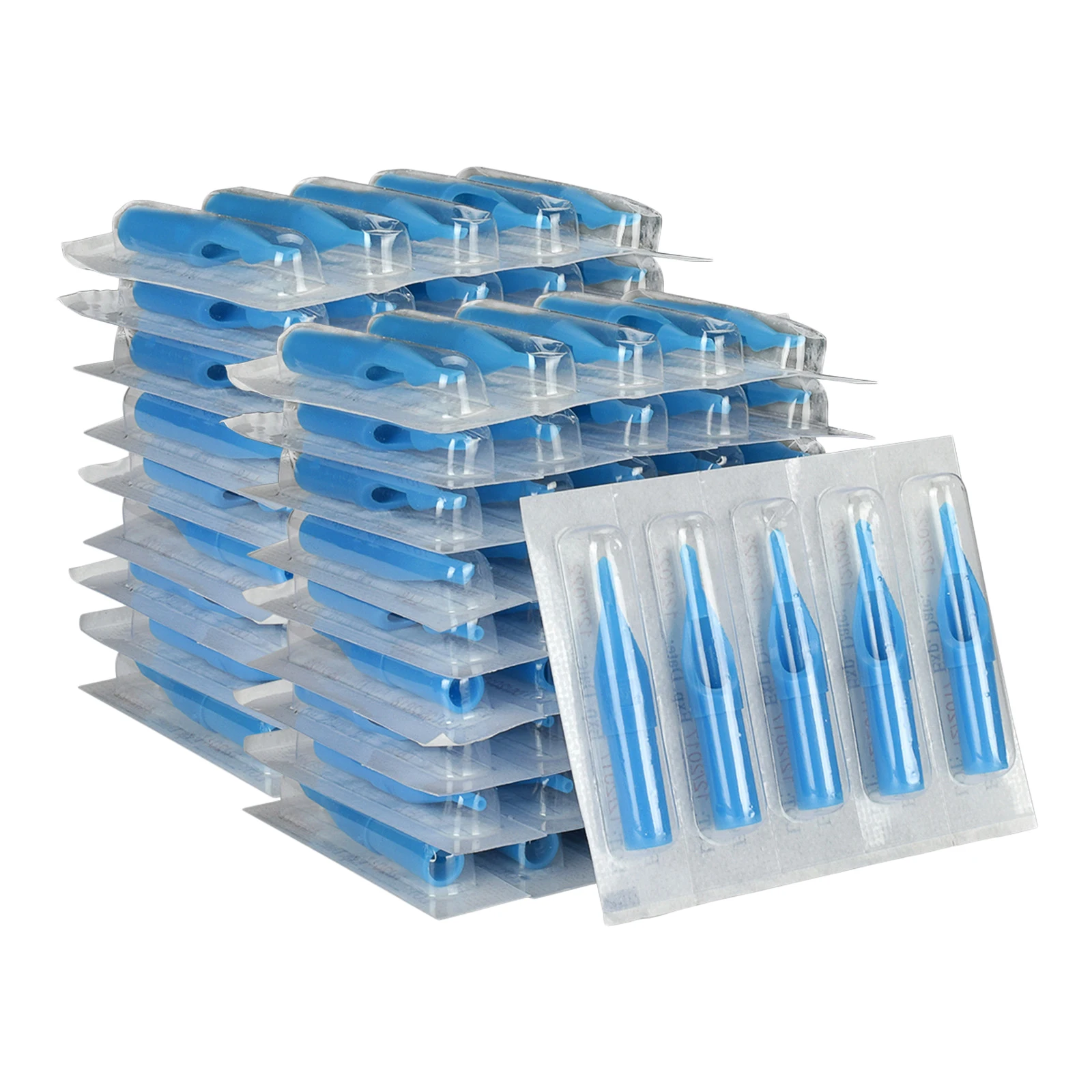 Plastic Tattoo Tips Tubes Single Use Pre Sterilized Nozzle Tattoo Consumables for Body Art Work