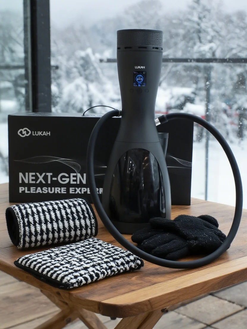 휴대용 전자 후카 루카 시샤 (LED 조명 포함) 고급 무탄소 E-후카 세트