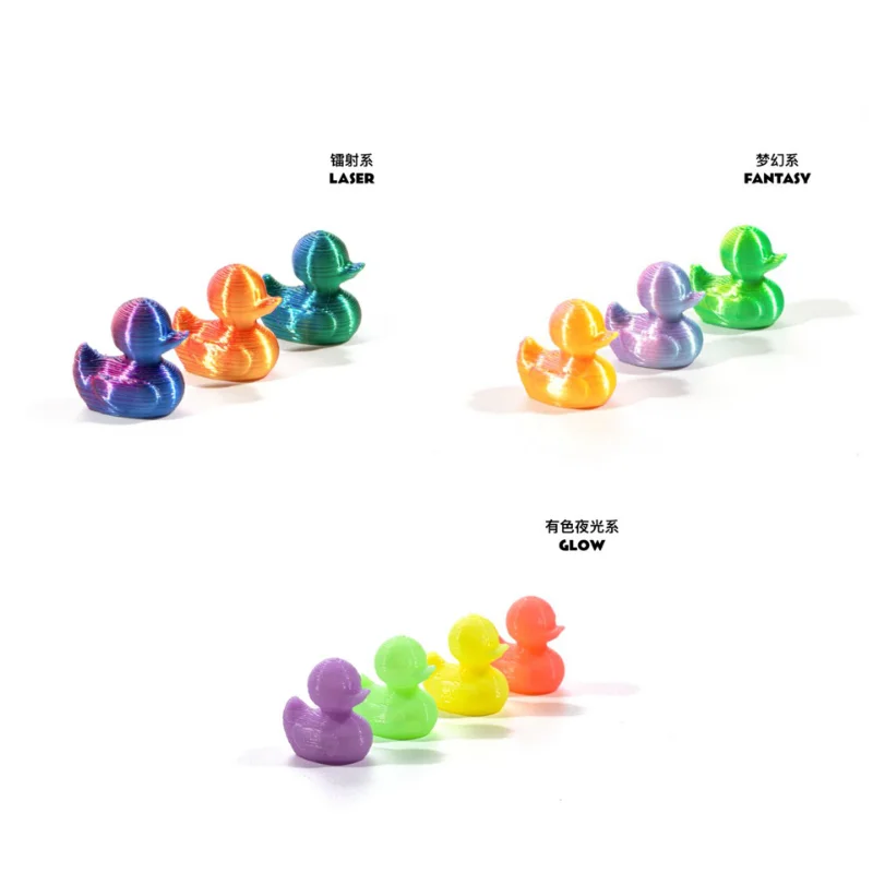 10-100Pcs 3D Printed Mini Duck Miniature Figurines Ornaments Decor Animal Garden Crafts Tiny Ducks Landscape Home Accessories