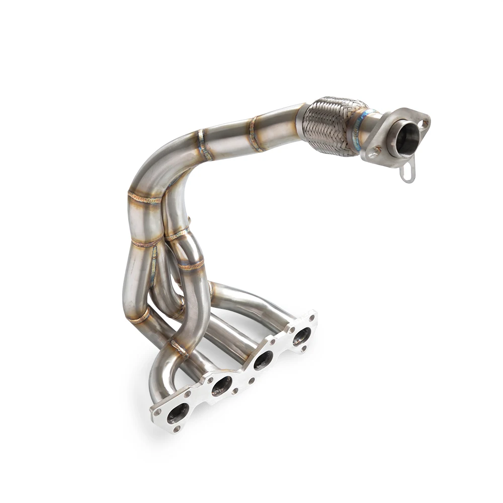 Kolektor wydechowy do Peugeot 206 207 1.6 2006-2016 Niestandardowy układ wydechowy głowicy o wysokim przepływie