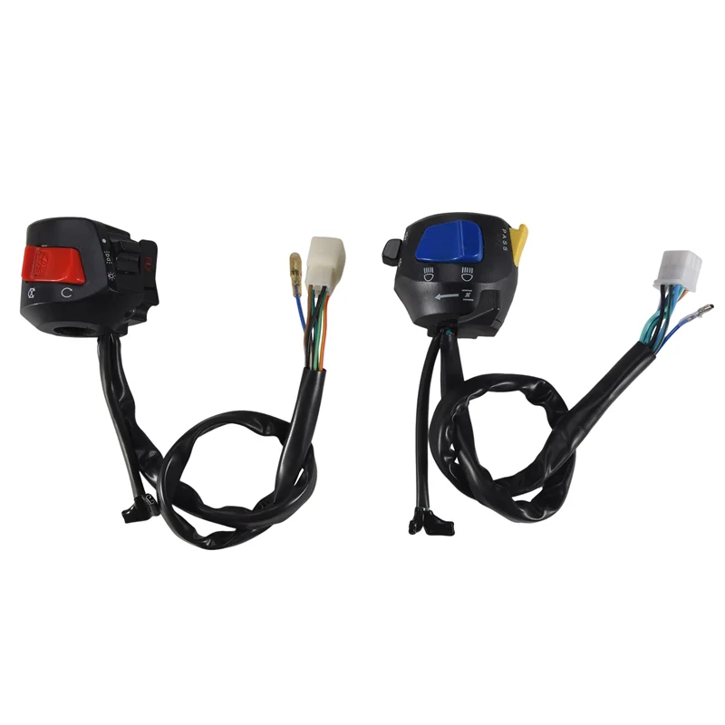 

A73X-Motorcycle Handlebar Switch Assy Assembly For Suzuki 125 EN125 HJ150 Headlight Switch Turn Signal Switch