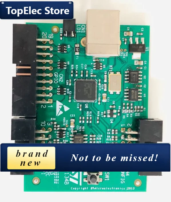 TopElec For STID135-WB Debugging Board (USB2LINK-C, USB To I2C Board, Available)