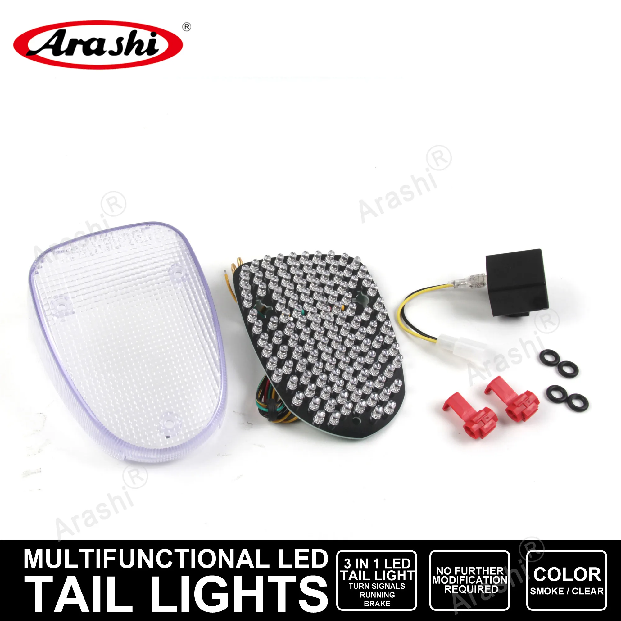 

Светодиодный задний фонарь для мотоцикла, указатель поворота, стоп-сигнал, встроенный для YAMAHA Vstar CLASSIC 1998-2008 1999 2000 2001 2002 2003 04