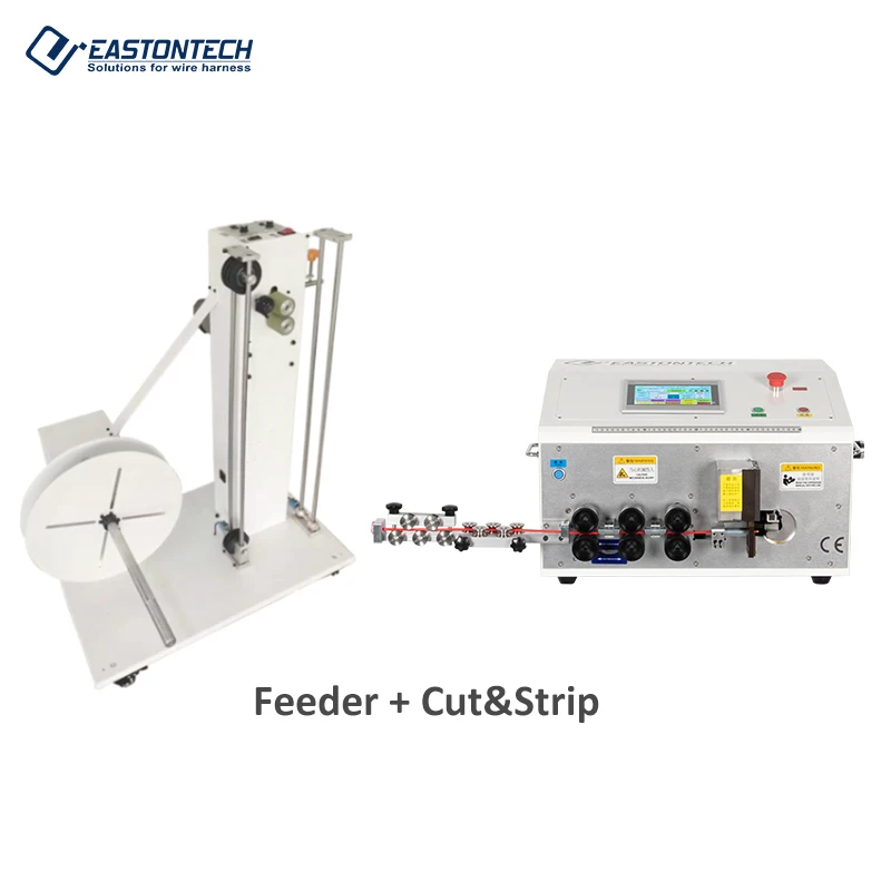 EW-08D 2D آلة تجريد وتجريد الأسلاك الكهربائية 1.5-35mm2 كابل آلات الانحناء الأوتوماتيكية بالكامل
