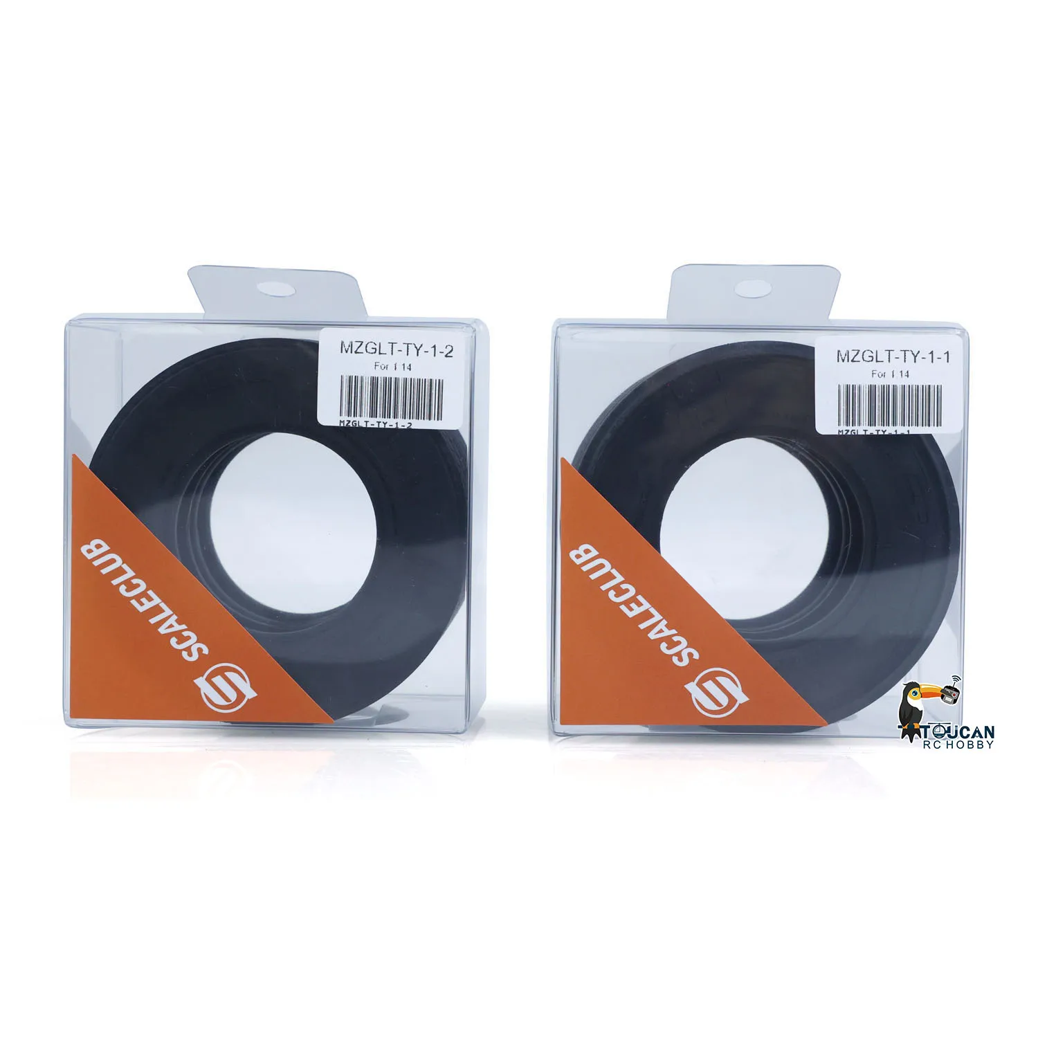 Neumáticos de 81MM de diámetro para 1:14 Tamiya DIY modelo RC Tractor camión radiocontrolado coche 56379 56375 pieza de Kit sin montar