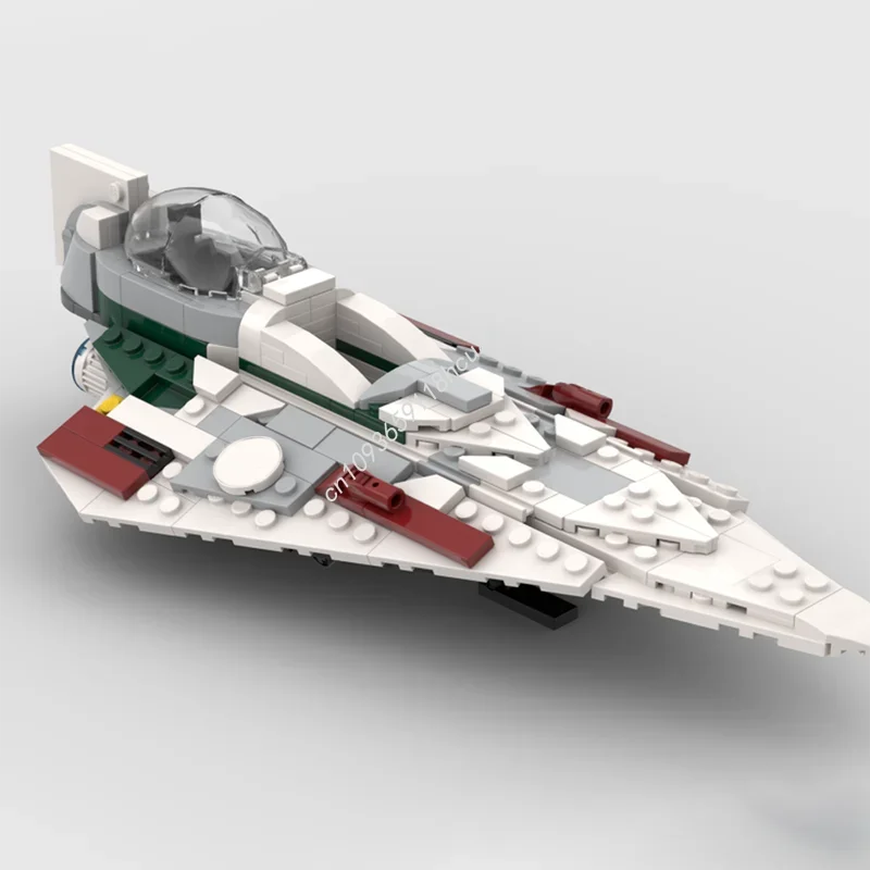 2996pcs MOC Delta 7B Starfighter Clone Wars Collection Star Battle Model Building Blocks Assemble Kids Toys Christmas Gifts view 2