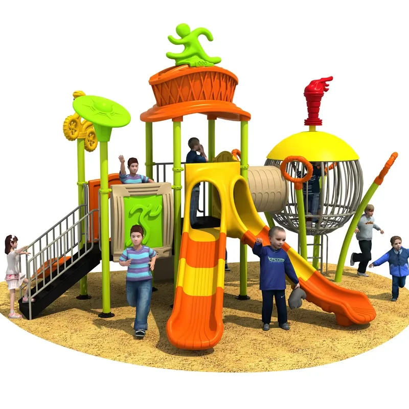Custom Multi-Functional Combination Slides for Outdoor Children's Playgrounds Parks Kindergartens Made Durable Plastic