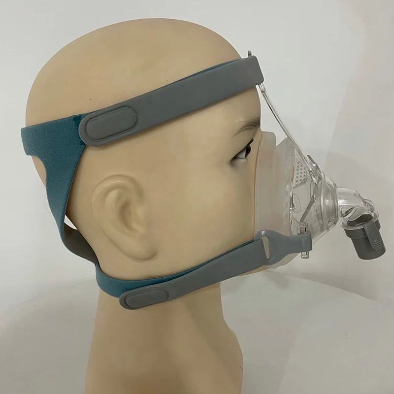 High quality ISO13485 approval comfort medical sleep BIPAP mask silicone breathing mask Full Face oxygen mask