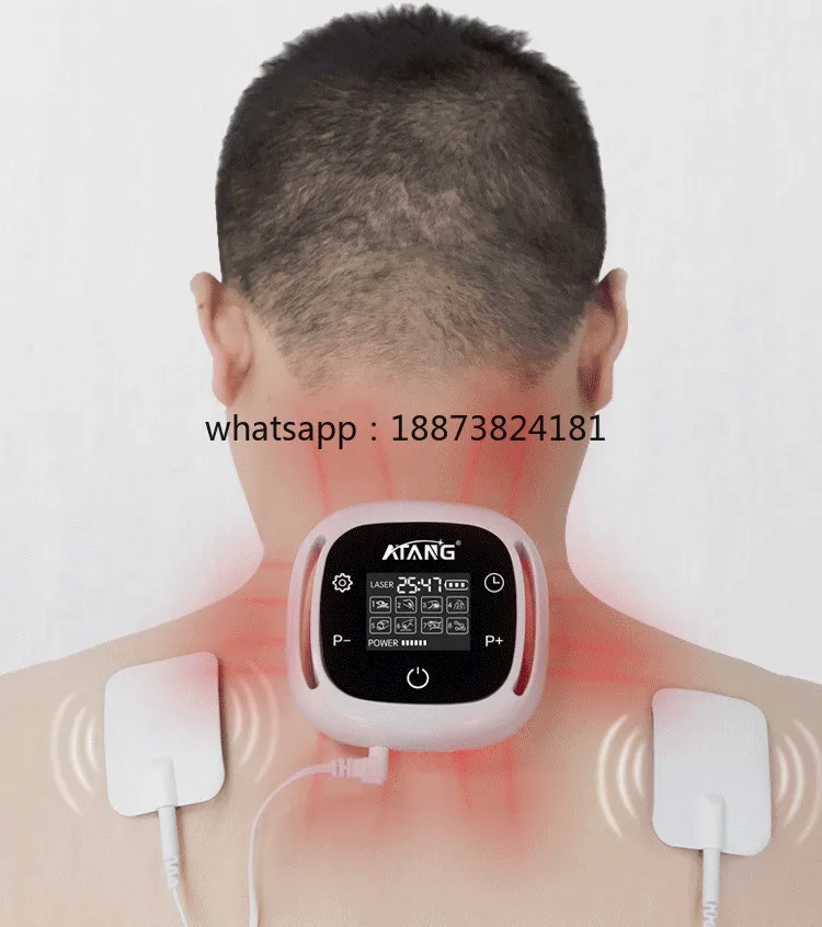 Sciatica Nerve Pain Infrared Light 808nm Therapy With Tens Muscle Stimulator Lower Back Pain fast shipping