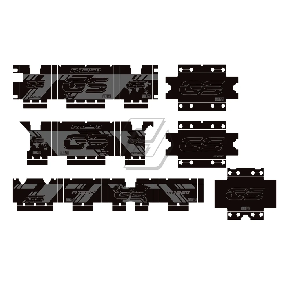 For BMW Panniers 40 Years GS R1250GS Adventure 2019-2021 Motorcycle Aluminum Box Reflective Sticker