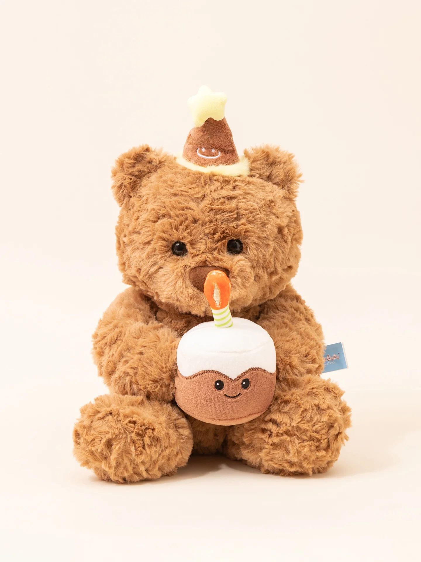 

Плюшевый мишка-кукла, подарок на день рождения для девочек, мягкая игрушка-мишка для торта, текстильные художественные игрушки, подходят для детей от 3 лет и старше