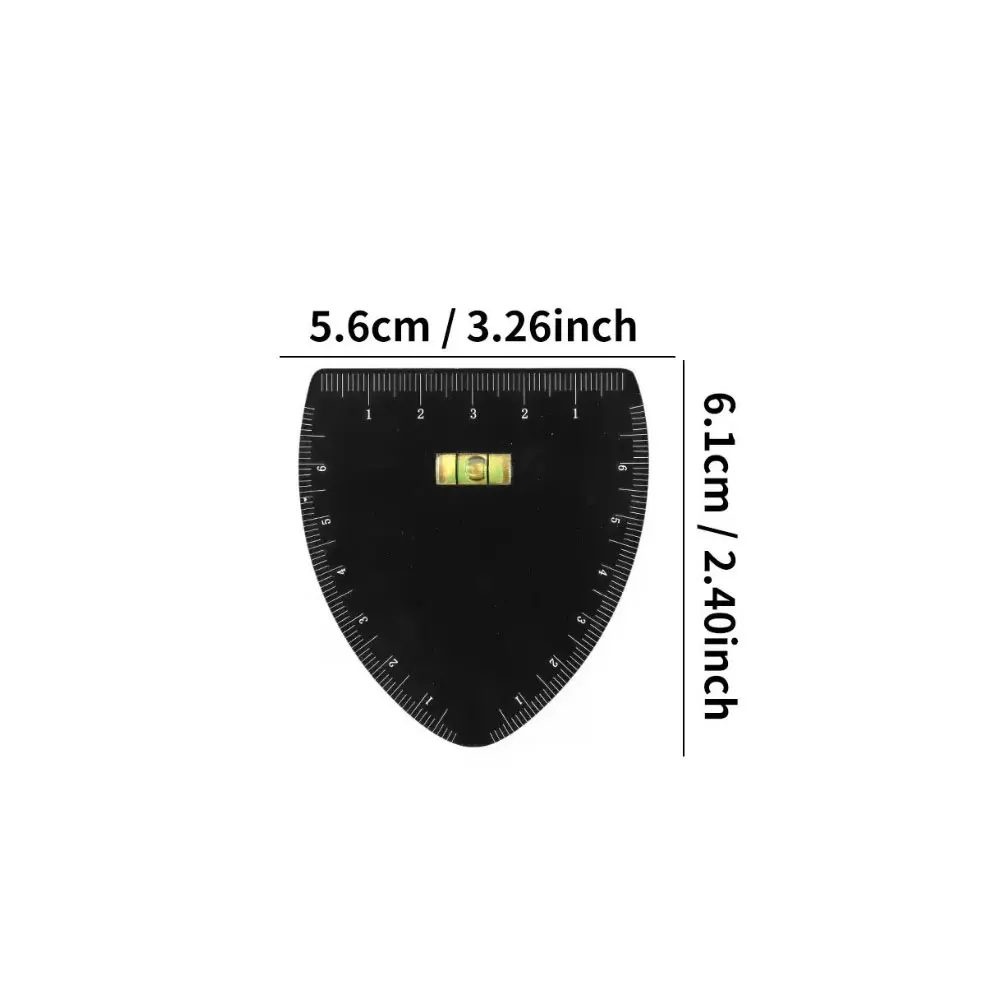 1PC Eyebrow Stencil Kit - Multi-Style Templates with 3-Point Measuring Ruler, Precise Shaping Tool for Microblading & Makeup