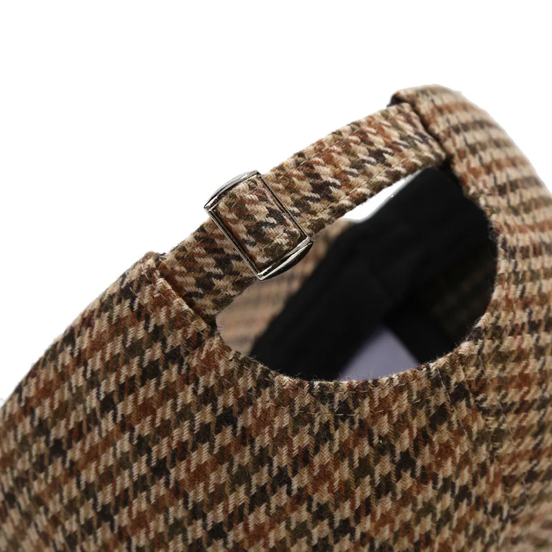 قبعة بيسبول منقوشة - دافئة وخفيفة الوزن وقابلة للتعديل للأنشطة الخارجية في الخريف/الشتاء