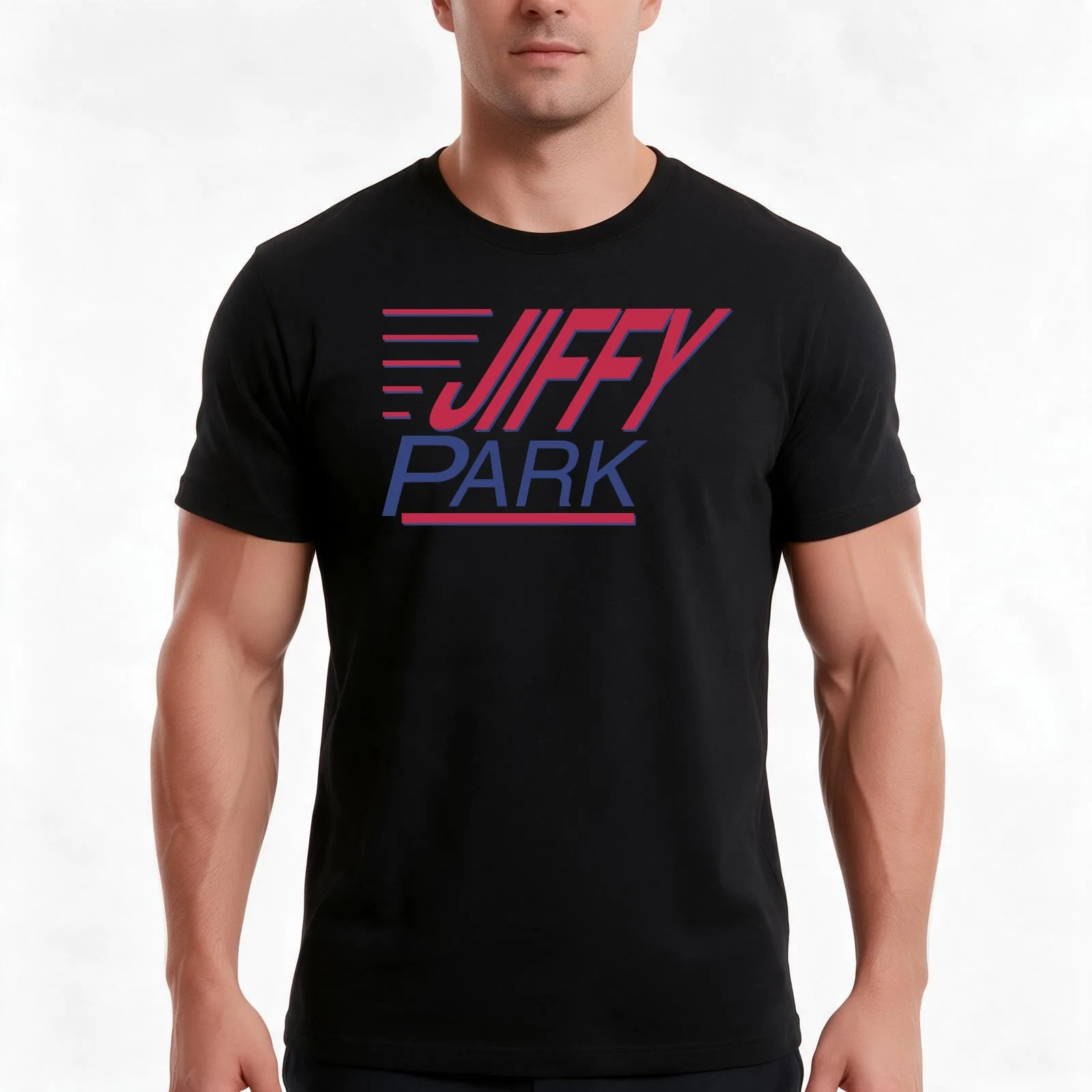 Kramers Jiffy Park T-Shirt Summer Casual Cotton Tee Oversized Streetwear Tops Vintage Graphic Print Loose Fit Short Sleeve
