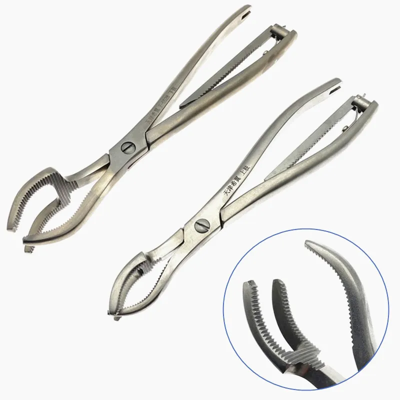 Three Claws Bone Retaining Forceps Upper/Lower Limb Veterinary Orthopedic Instrument
