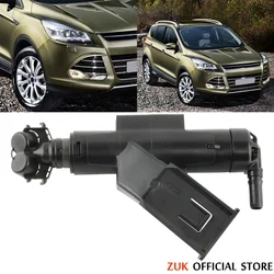 ZUK Headlight Headlamp Washer Nozzle For Ford KUGA 2013 2014 2015 2016 Head Light Cleaning Water Spray Jet